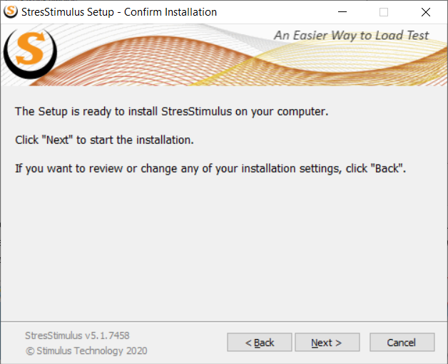 install stresStimulus