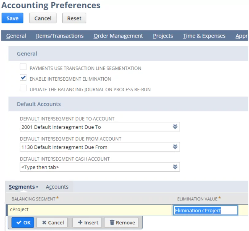 accounting preferences