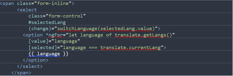 Infographic show the Adding a Feature to Switch Between Languages - IMPLEMENT MULTILANGUAGE SUPPORT