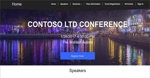 Infographic show the Event Portal