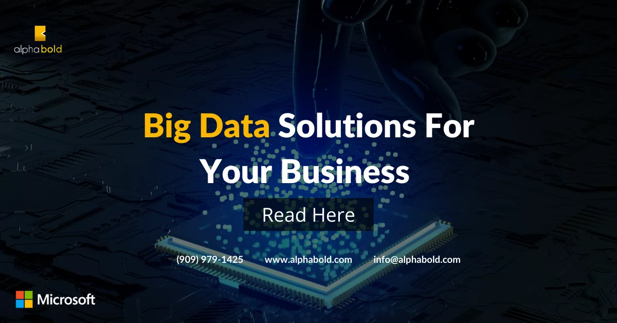 Big Data Solutions For Your Business