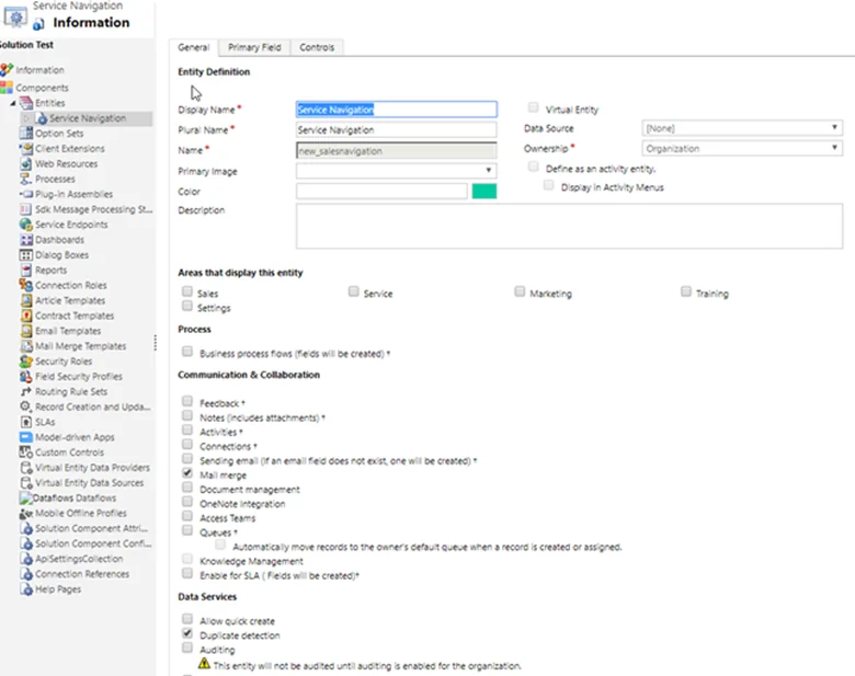 Infographic that shows create custom navigation entities - sitemap navigation in dynamics 365