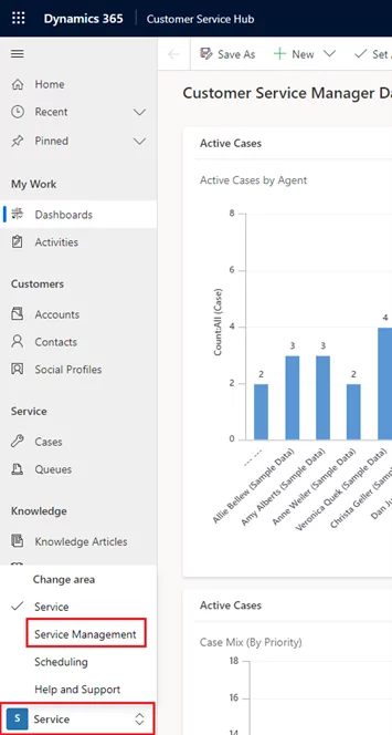 Customer Service Hub | Automatic Record Creation