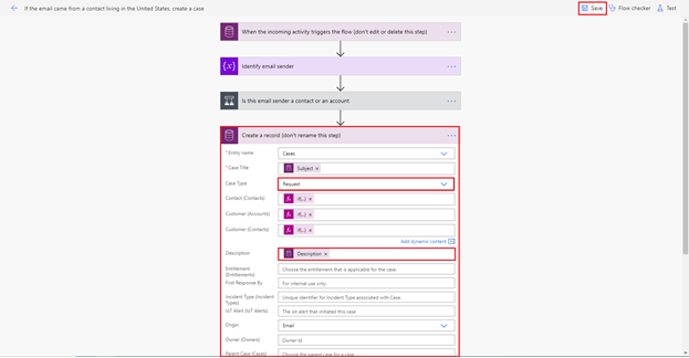 Create a record | Automatic Record Creation