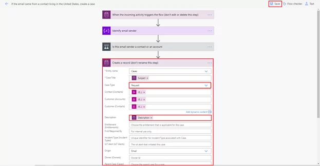 Create a record | Automatic Record Creation