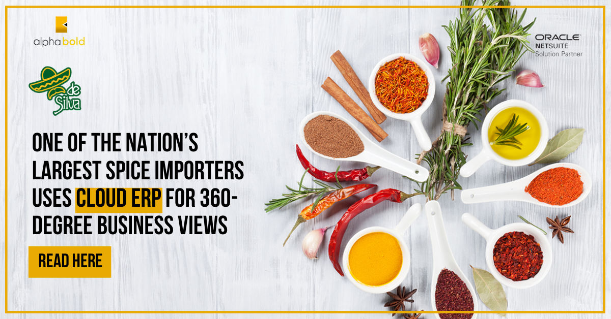 One of the Nation’s Largest Spice Importers Uses Cloud ERP for 360