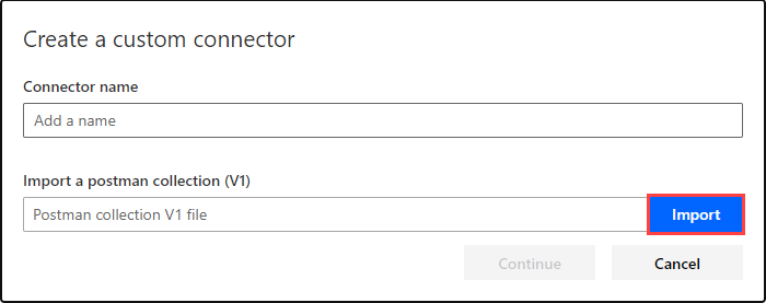 Create a Connector process