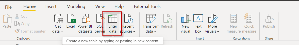 Open Power BI desktop 