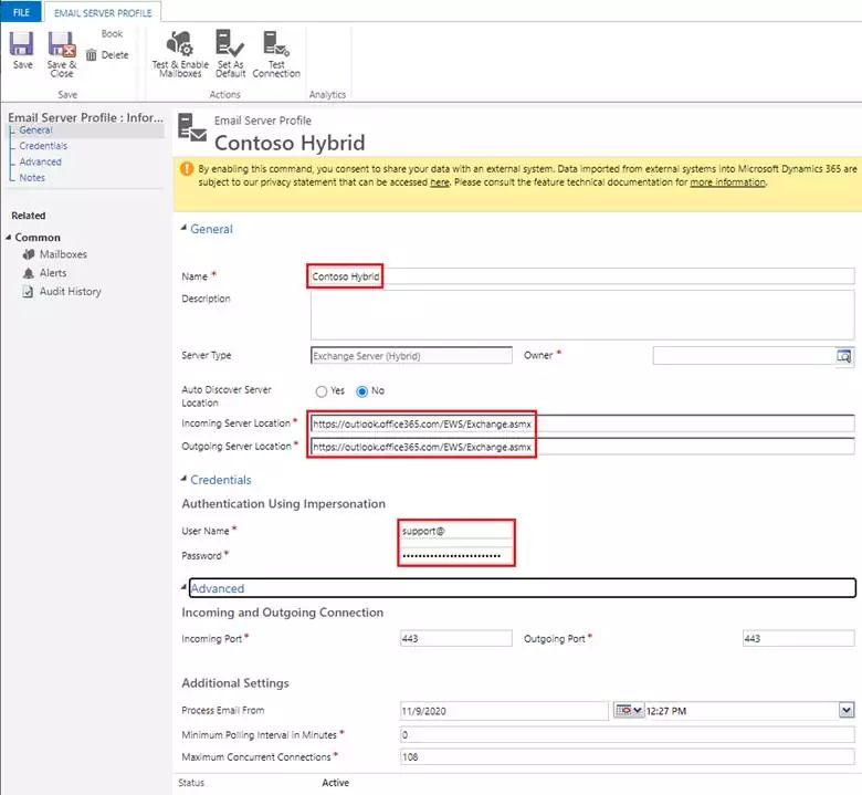 this image shows Create the Hybrid Profile