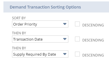 Allocation Preferences