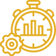 Establish estimated response time for business procedures