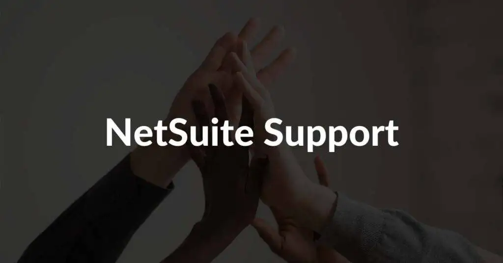 NetSuite Support Services