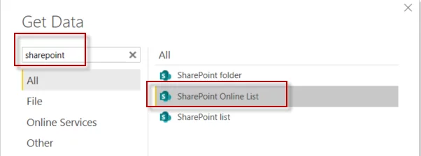 Connect your Power BI with SharePoint List or Folder  