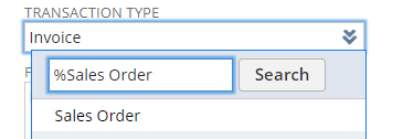 Transaction Type