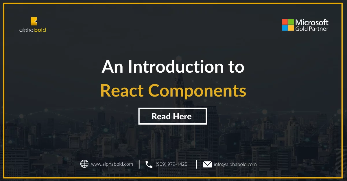 An Introduction to React Components