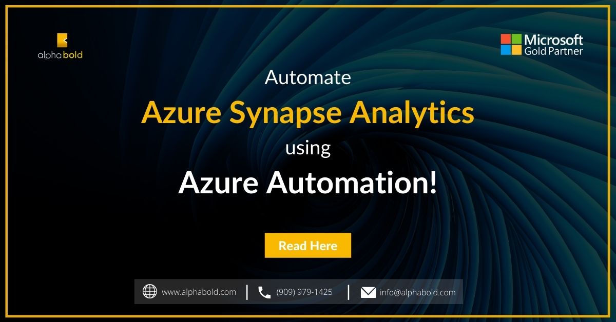 Automate Azure Synapse Analytics using Azure Automation!