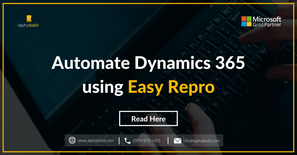 Automate Dynamics 365
