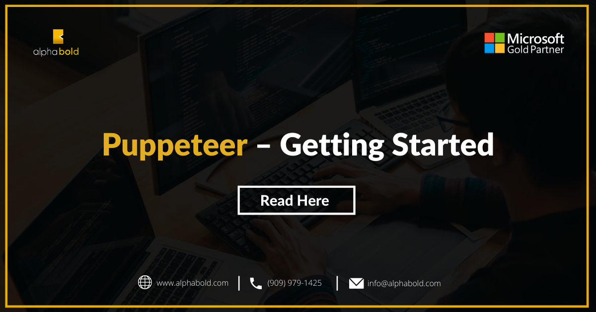 Puppeteer – Getting Started