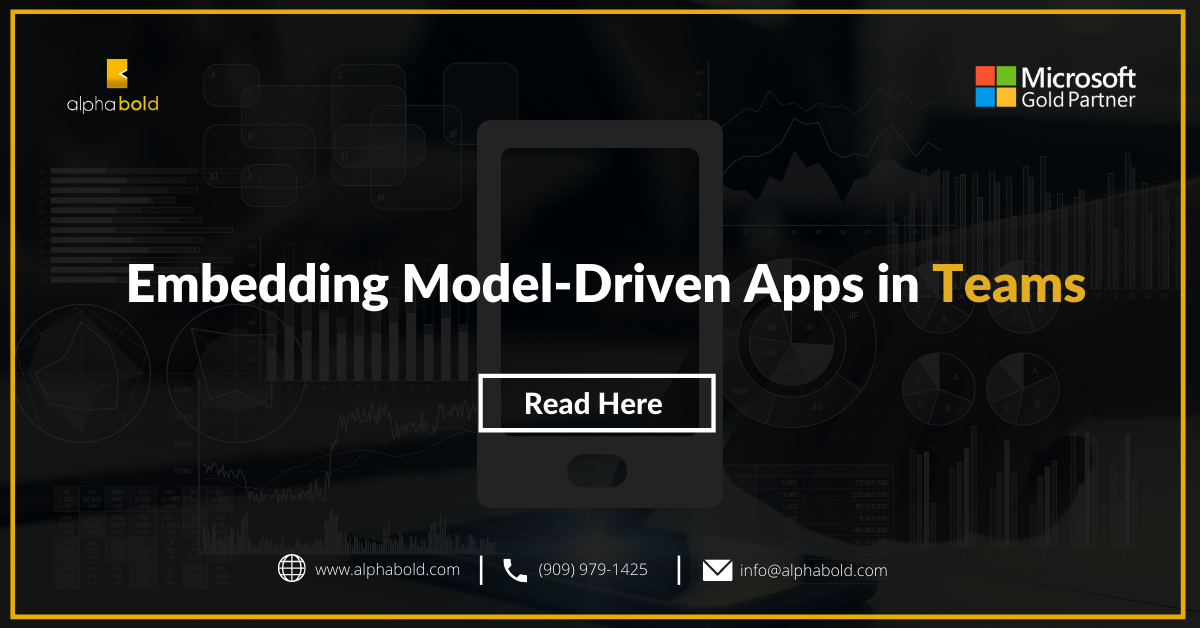 Embedding Model-Driven Apps in Teams