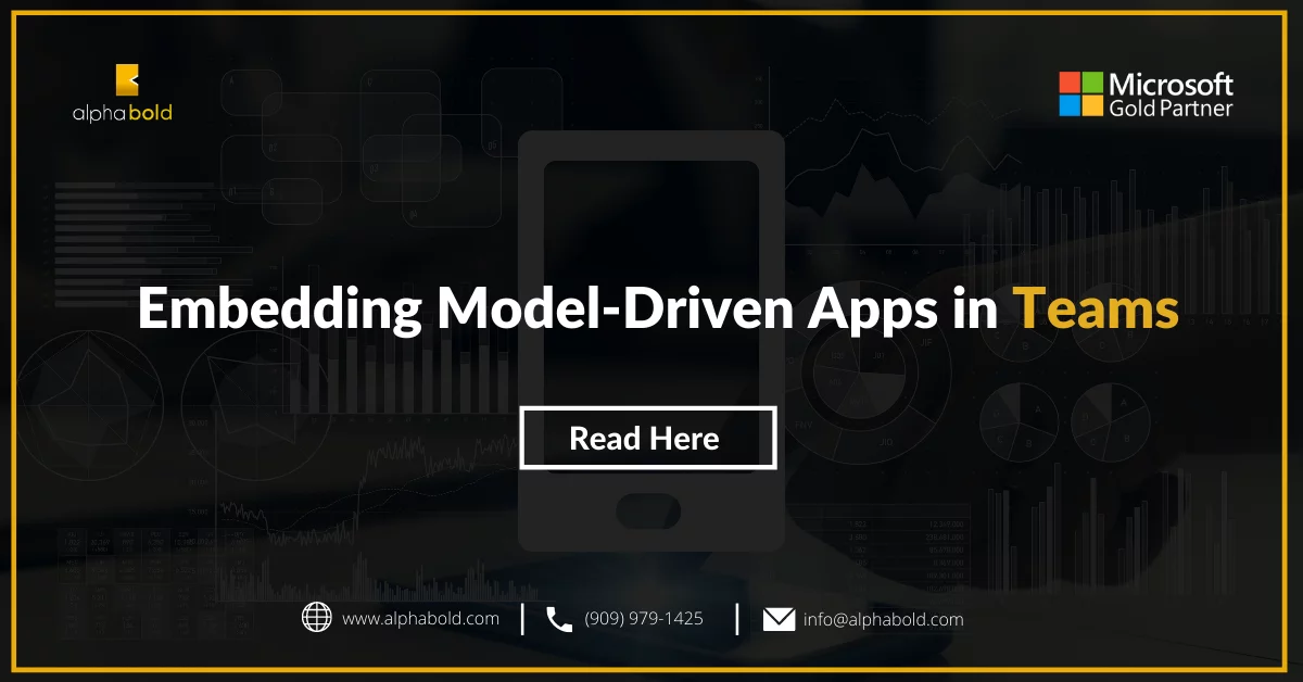 Embedding Model-Driven Apps in Teams