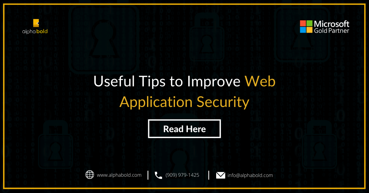 Useful Tips to Improve Web Application Security