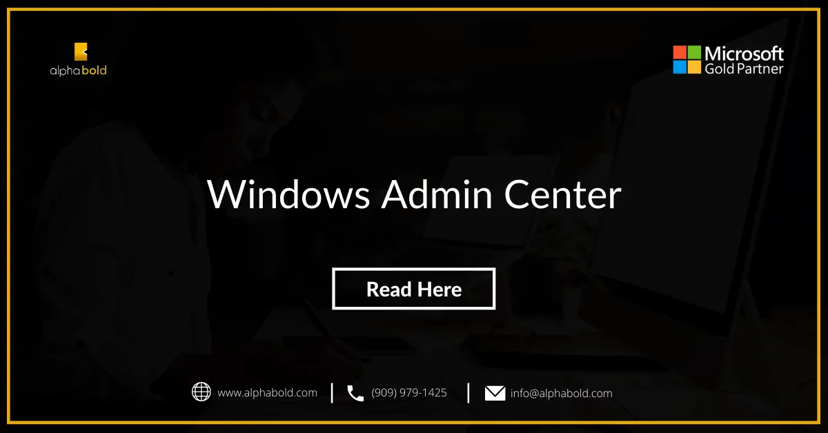 Windows Admin Center