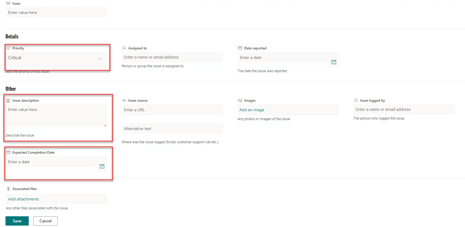 Issue Description