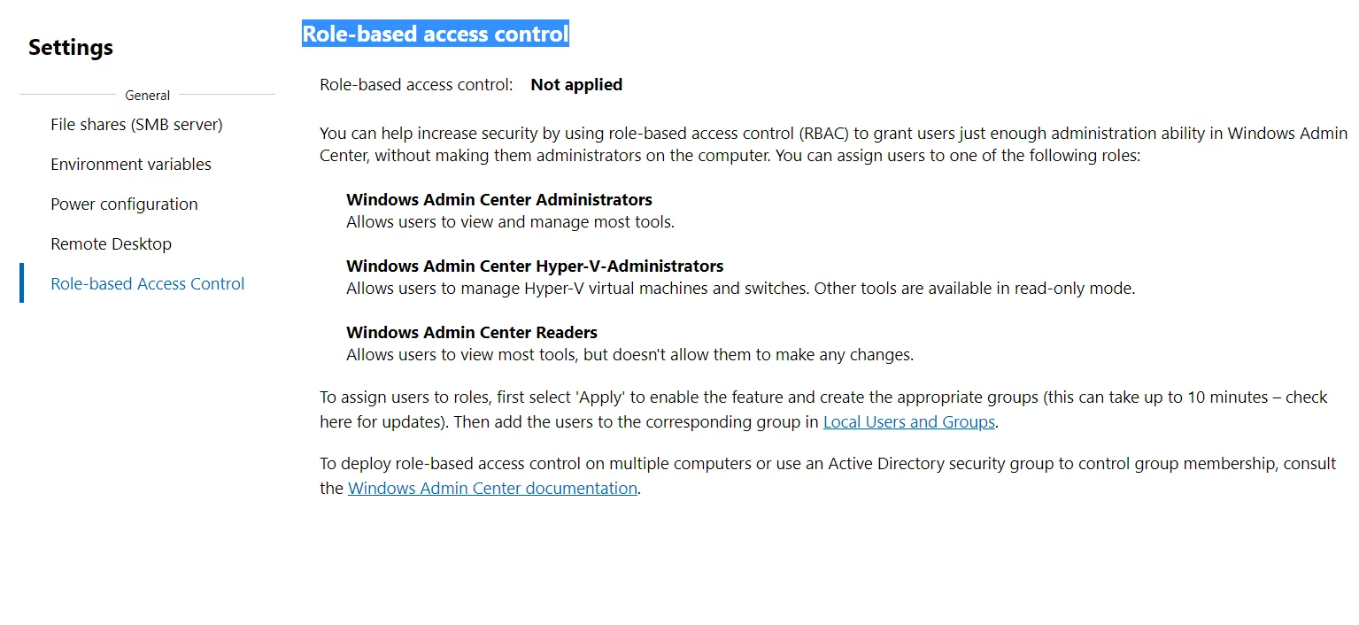 Role-Based Access Control 