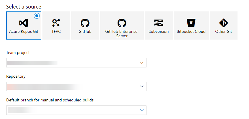 Source Code & Agent | Azure Repose Git