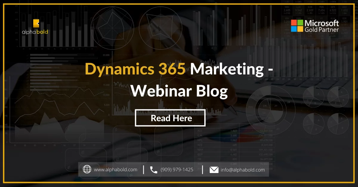 Dynamics 365 Marketing