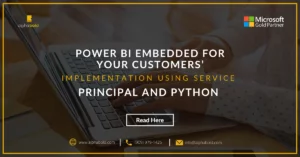 this image shows the Implementing Power BI Embedded with Python