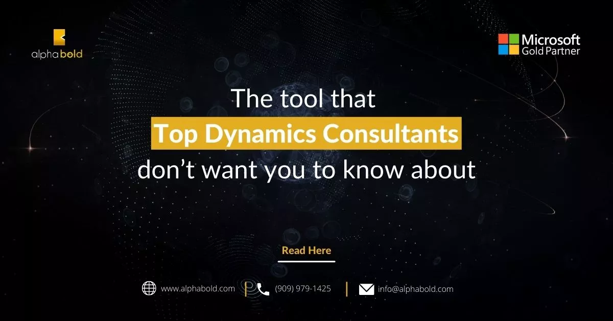 The tool that Top Dynamics Consultants don’t want you to know about