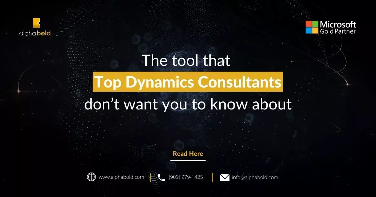 This image shows The tool that Top Dynamics Consultants don’t want you to know about