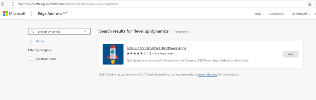 this image shows Level Up for Dynamics 365