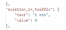 Infographics show Google Distance Matrix API Optional Parameters