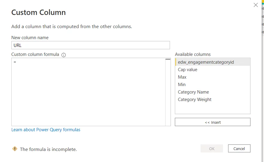 the image shows the create certain calculated columns only through DAX - Reduce Dataset Size In Microsoft Power BI