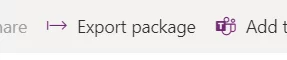Export Package