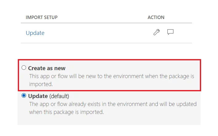 Create as New