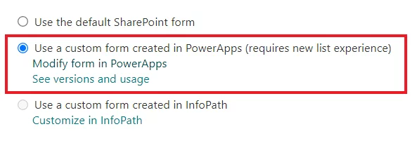 Infographic show the Import PowerApps