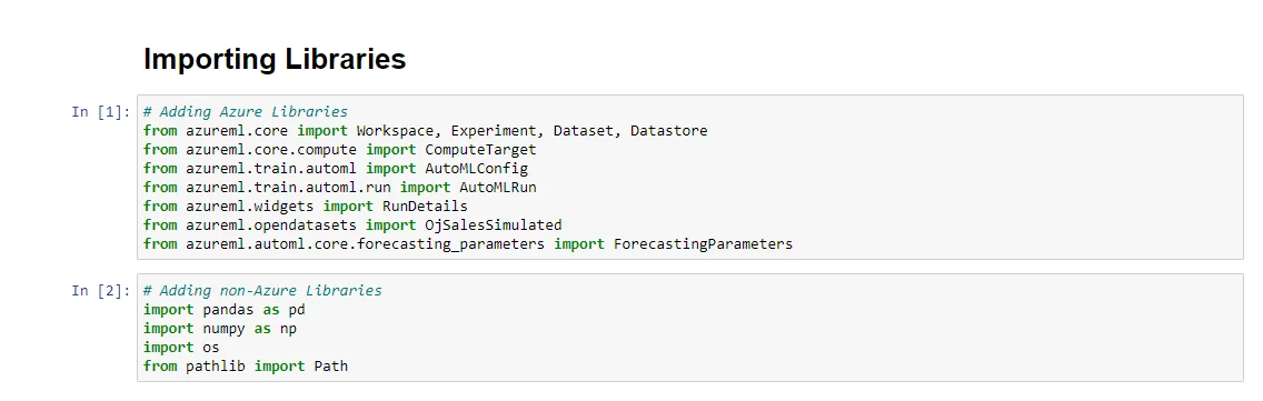 importing libraries