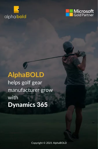 COMPLEX DYNAMICS 365 MANUFACTURING IMPLEMENTATIONS | Alphabold.com