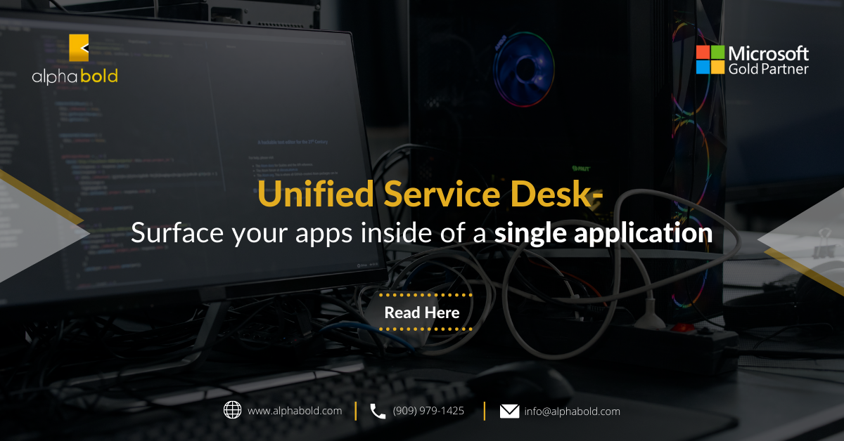 Unified Service Desk