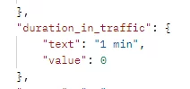 Google Directions API Required Parameters 