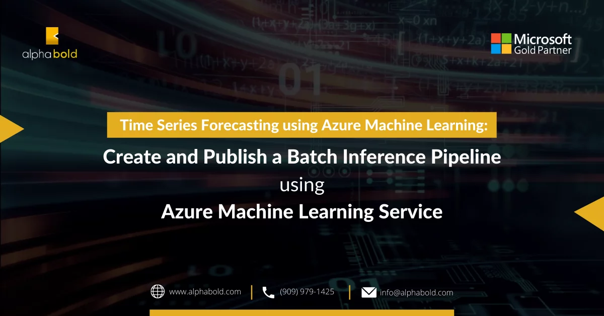 Time Series Forecasting using Azure Machine Learning