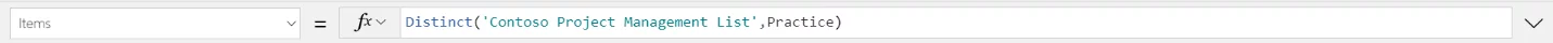 this image shows the property of “Dropdown1”