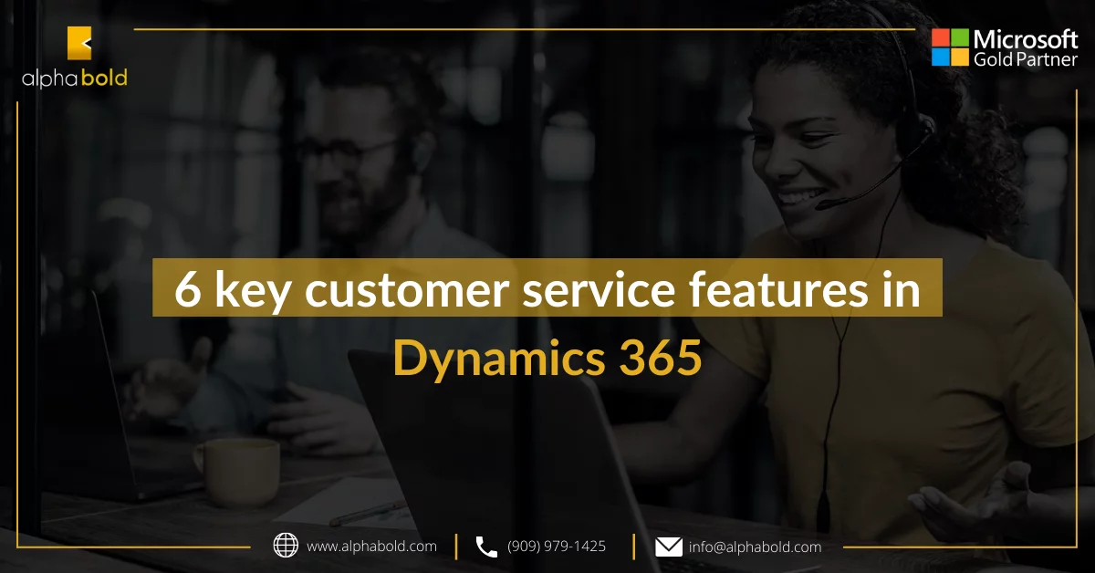 6 Key Customer Service Features in Dynamics 365