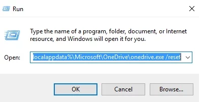 Reset OneDrive to fix the issue. 