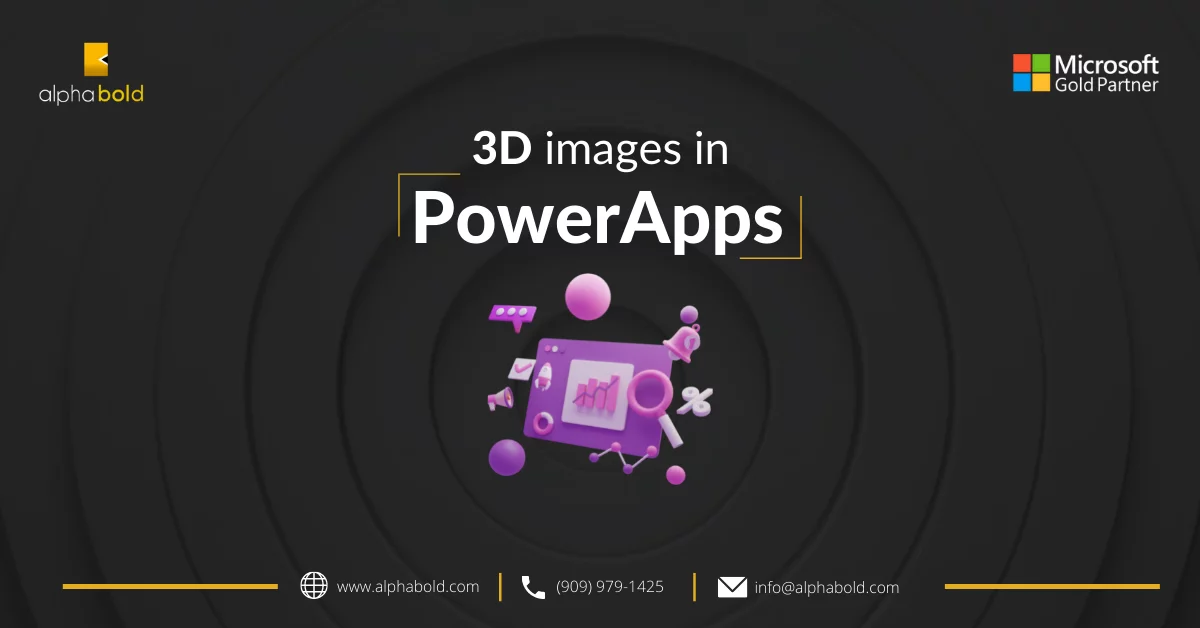 3D images in PowerApps