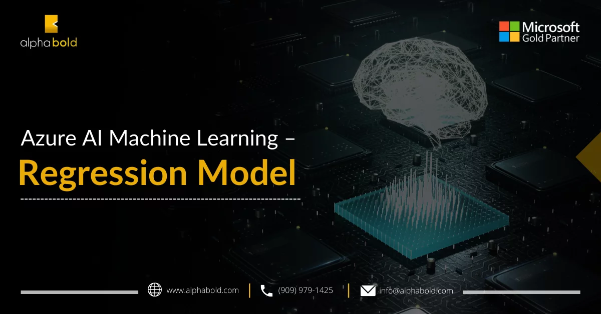 AZURE AI MACHINE LEARNING – REGRESSION MODEL