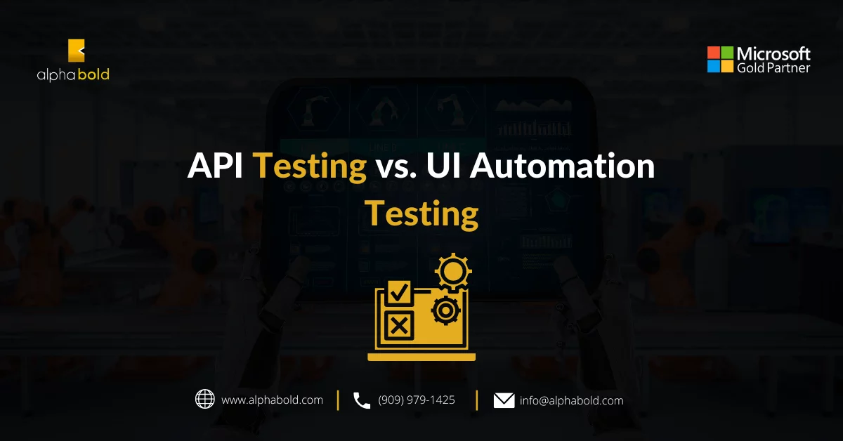 API testing vs UI Automation Testing